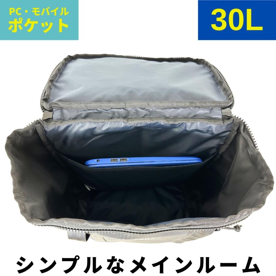 CONVERSE コンバース 30L リュック バックパック リュックサック ビジネス 通学 メンズ 大容量 通勤 撥水 耐水 軽量  pc  デイパックトラベル 20022｜harnessel｜08