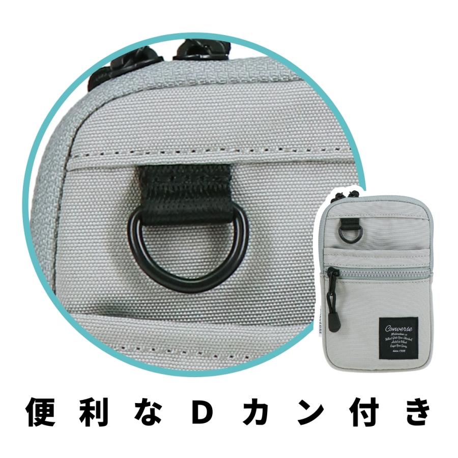 CONVERSE コンバース ストラップ ショルダー ショルダーバッグ スマホポーチ カジュアル 外出 買い物 男性 女性 男女兼用 ユニセックス はっ水 撥水加工 20026 | CONVERSE | 10
