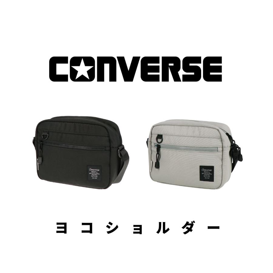 CONVERSE コンバース ヨコ ショルダー ショルダーバッグ カジュアル 買い物 男性 女性 メンズ レディース 男女兼用 ユニセックス はっ水 撥水 撥水加工 20029 | CONVERSE