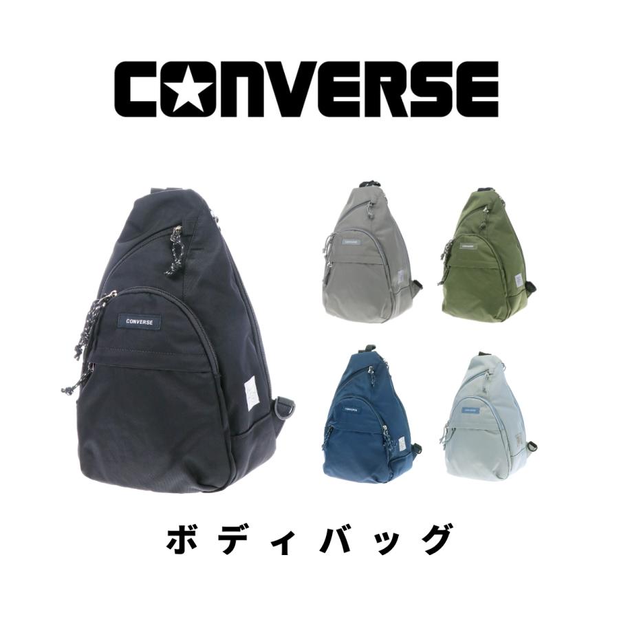 CONVERSE コンバース ボディバッグ 肩掛けかばん 斜め掛けかばん メンズ レディース 男女兼用 ユニセックス 外出 散歩 イベント フェス ライブ ポケット 20057 | CONVERSE