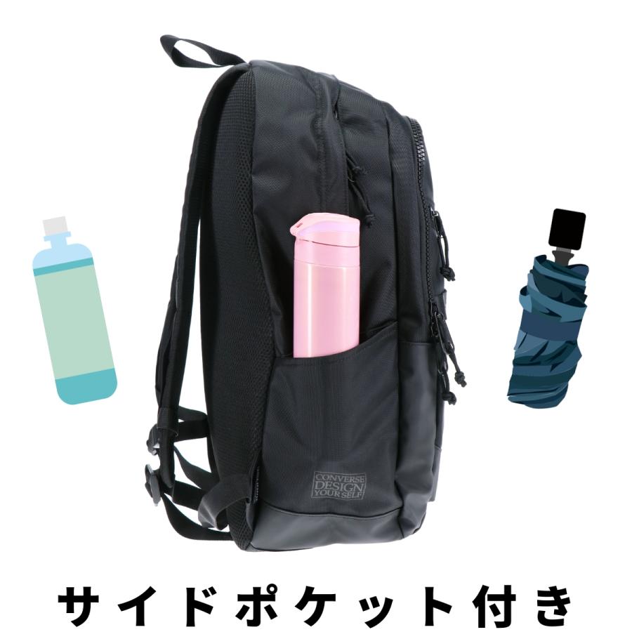 CONVERSE コンバース デイパック 30L リュック ビジネス 通学 メンズ 通勤 撥水 レディース 大学生 耐水 バッグ スクールバッグ タウンリュック 軽量 pc 20104 | CONVERSE | 09