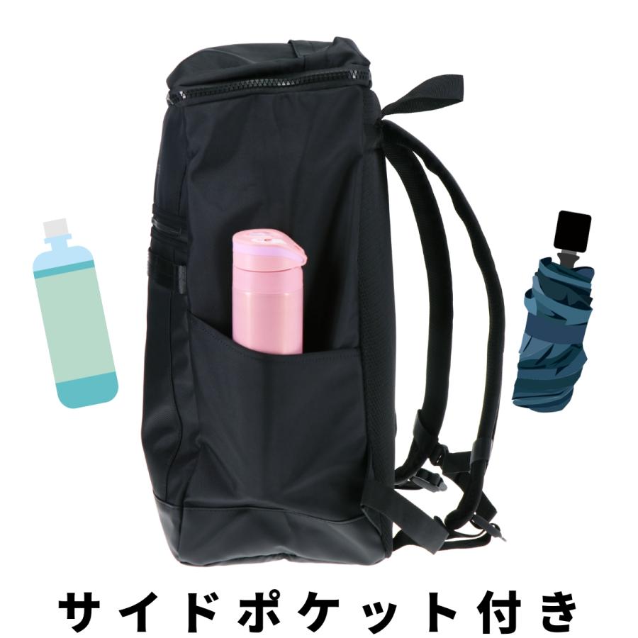 CONVERSE コンバース ボックス リュック 30L デイパック バックパック ビジネス 通学 通勤 撥水 大学 耐水 バッグ スクールバッグ 軽量 中学生 スクエア 20105 | CONVERSE | 09