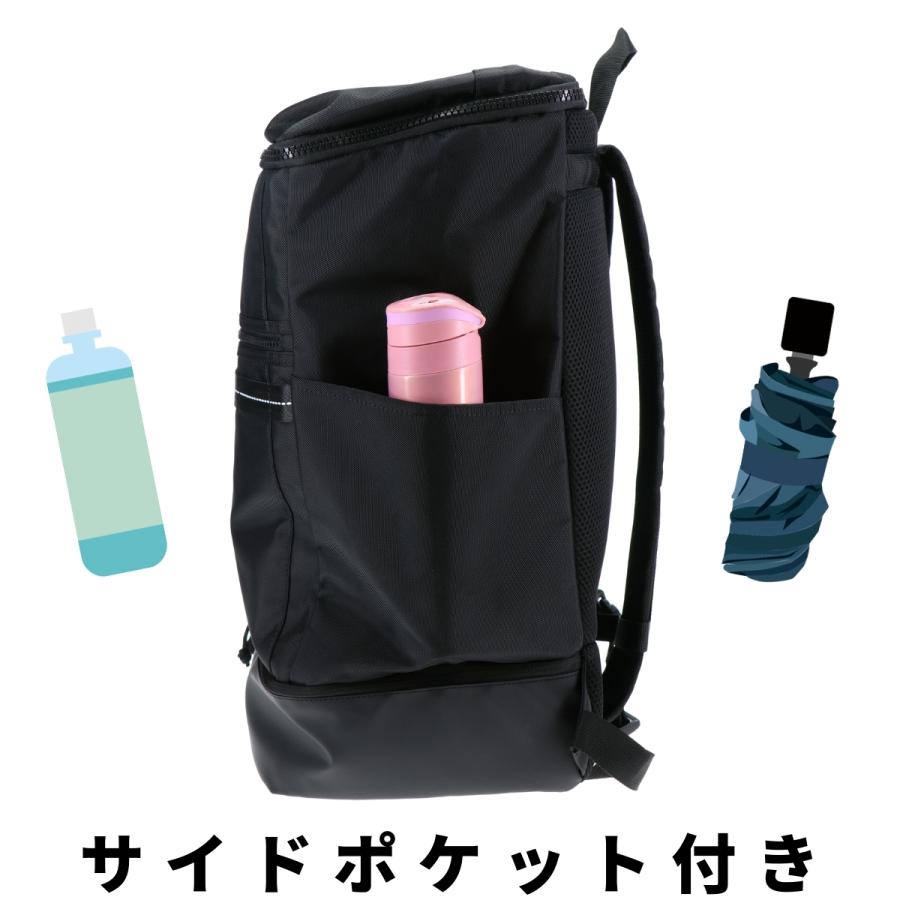 CONVERSE コンバース 2層 ボックス リュック 35L デイパック バックパック ビジネス 通学 通勤 撥水 大学 耐水 バッグ スクールバッグ 軽量 スクエア 20106 | CONVERSE | 10