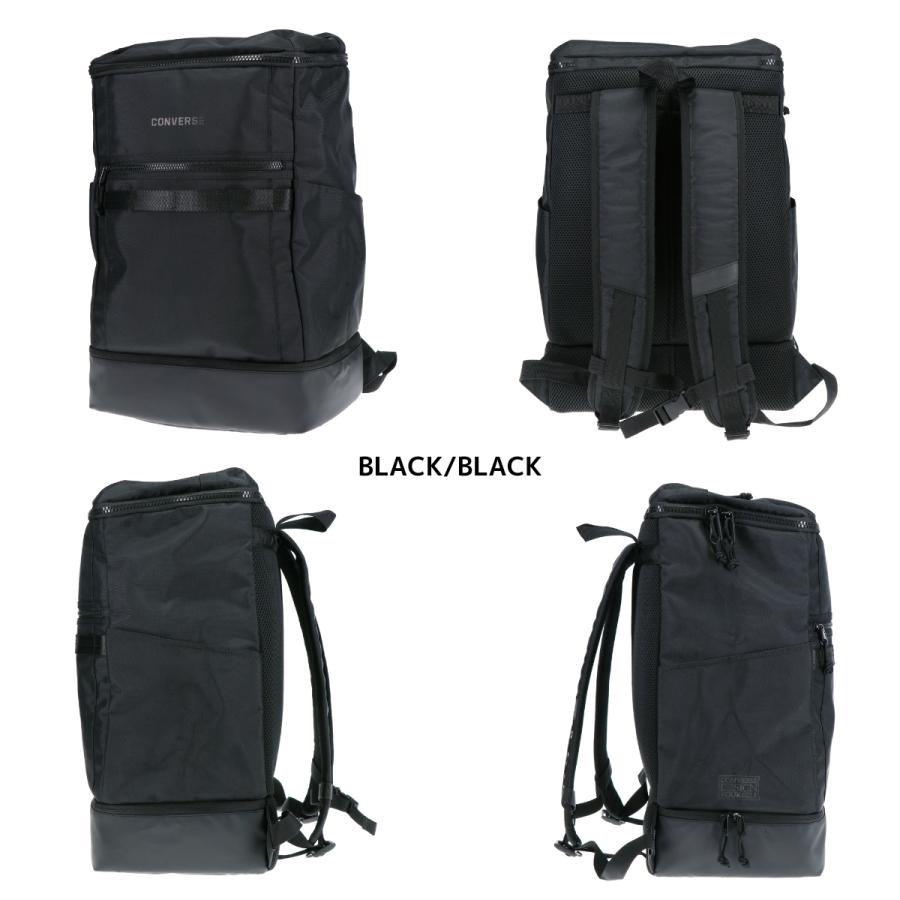 CONVERSE コンバース 2層 ボックス リュック 35L デイパック バックパック ビジネス 通学 通勤 撥水 大学 耐水 バッグ スクールバッグ 軽量 スクエア 20106 | CONVERSE | 01