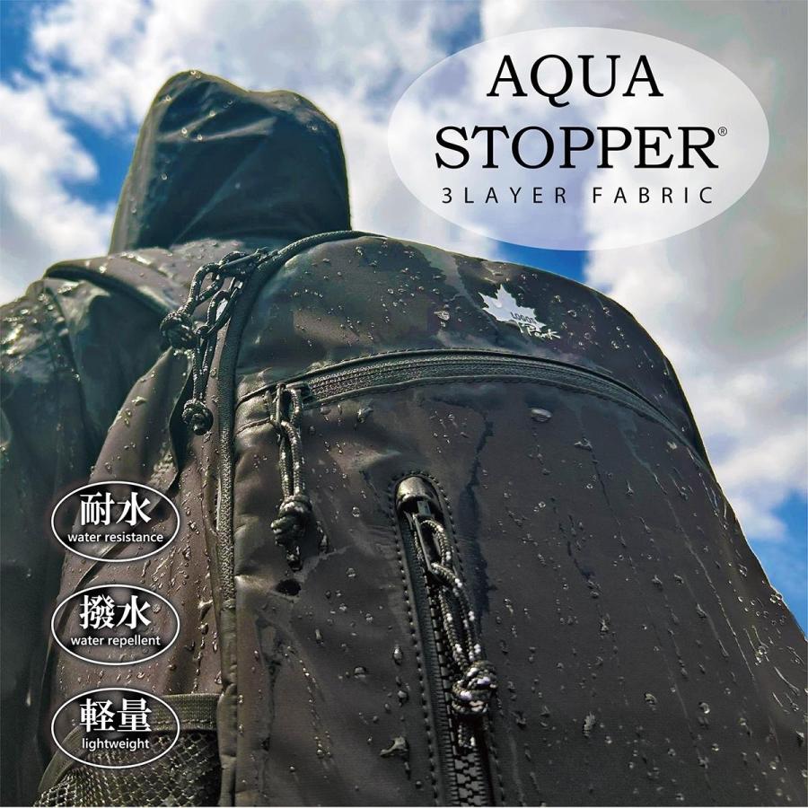 LOGOS Park ロゴスパーク リュック バッグ レディース メンズ バック 軽量 大容量 カバン ビジネス PC 通勤 通学 撥水 耐水 鞄 かばん 黒 25L 27034 | LOGOS | 05