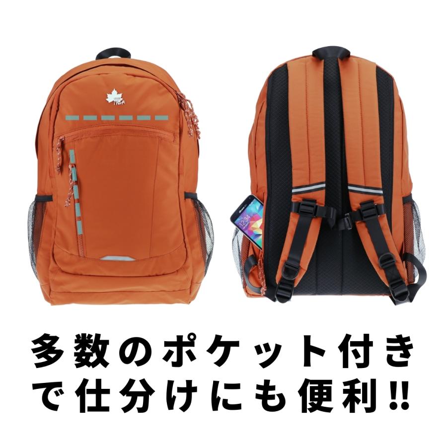 LOGOS Park ロゴスパーク リュック バッグ レディース メンズ バック 軽量 大容量 カバン ビジネス PC 通勤 通学 撥水 耐水 鞄 かばん 黒 33L 27035 | LOGOS | 12