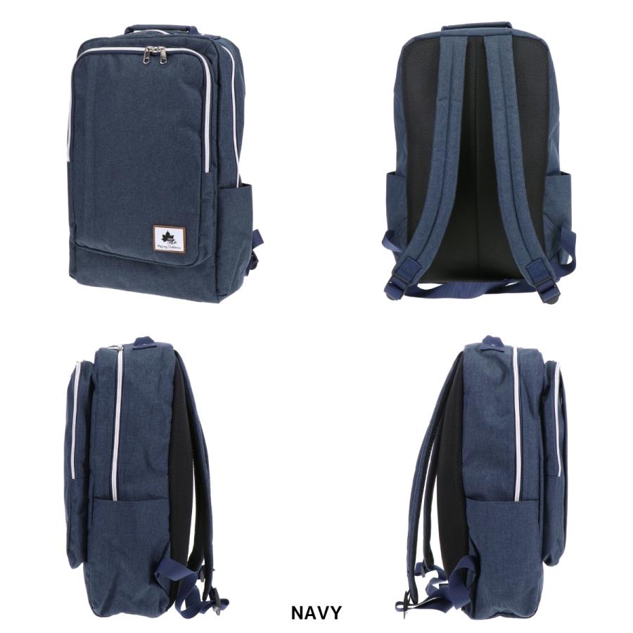LOGOS Park ロゴスパーク スクエア デイパック リュック Dパック バックパック 通勤 通学 買い物 カジュアル ユニセックス 男女兼用 ポケット 20L 27063 | LOGOS | 03