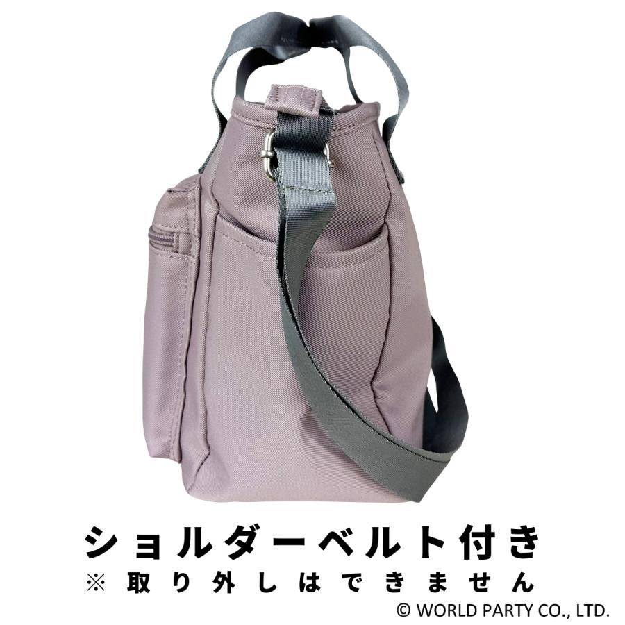 Wpc.Patterns ワールドパーティー フルール Fleur 2WAY トートバッグ ショルダーバッグ 女性 レディース カバン かばん シンプル はっ水 撥水 撥水加工 31017 | Wpc. | 09