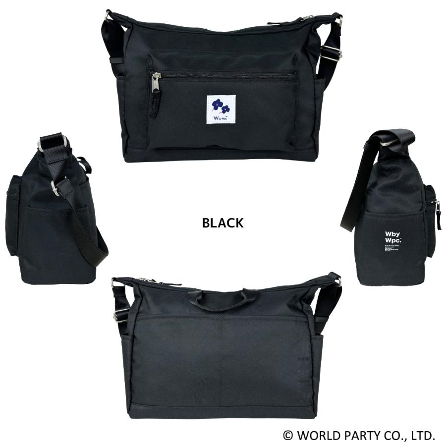 Wpc.Patterns ワールドパーティー フルール Fleur ゴンドラ ショルダー ショルダーバッグ 婦人 女性 カバン かばん シンプル はっ水 撥水 撥水加工 31018 | Wpc. | 01
