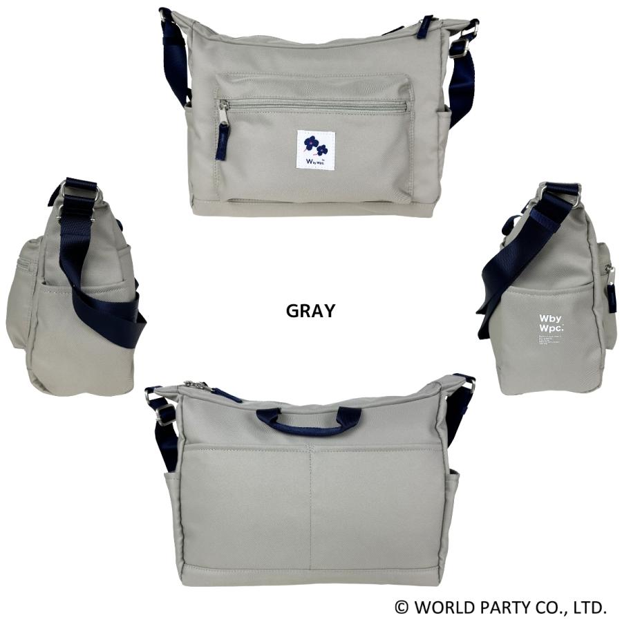 Wpc.Patterns ワールドパーティー フルール Fleur ゴンドラ ショルダー ショルダーバッグ 婦人 女性 カバン かばん シンプル はっ水 撥水 撥水加工 31018 | Wpc. | 02