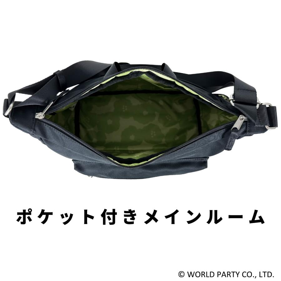 Wpc.Patterns ワールドパーティー フルール Fleur ゴンドラ ショルダー ショルダーバッグ 婦人 女性 カバン かばん シンプル はっ水 撥水 撥水加工 31018 | Wpc. | 06