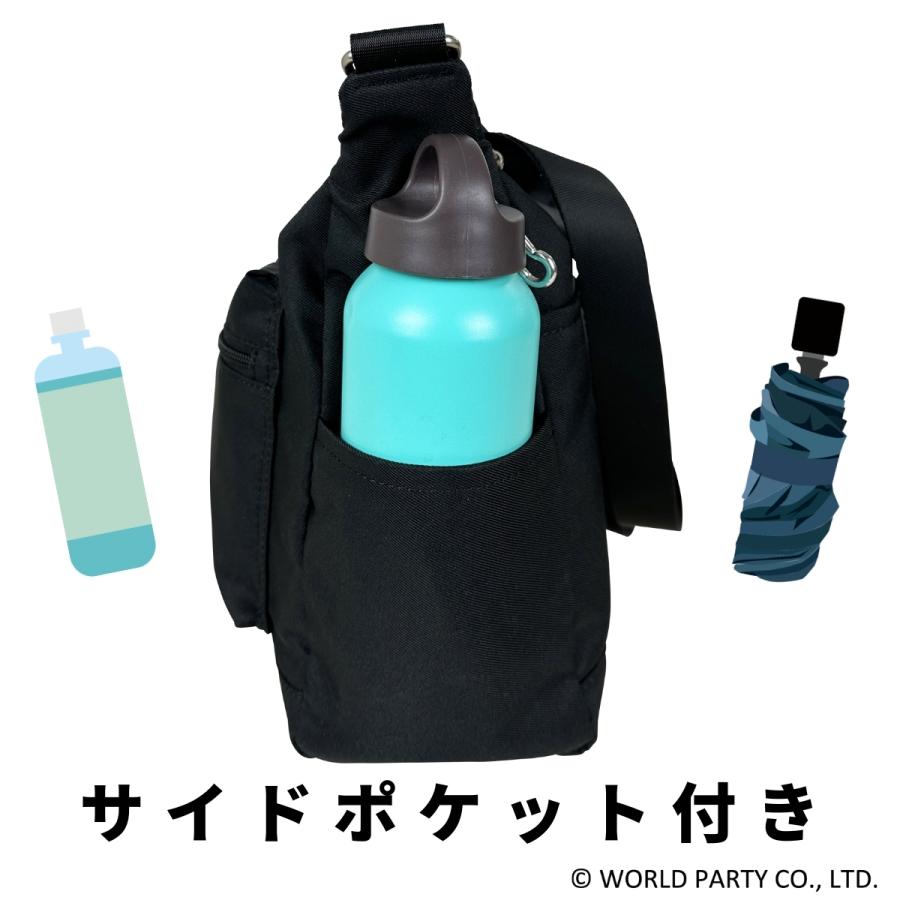 Wpc.Patterns ワールドパーティー フルール Fleur ゴンドラ ショルダー ショルダーバッグ 婦人 女性 カバン かばん シンプル はっ水 撥水 撥水加工 31018 | Wpc. | 08