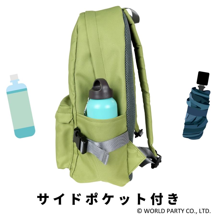 Wpc.Patterns ワールドパーティー フルール Fleur リュック ディパック デイバッグ 婦人 女性 カバン かばん シンプル はっ水 撥水 撥水加工 31019 | Wpc. | 07