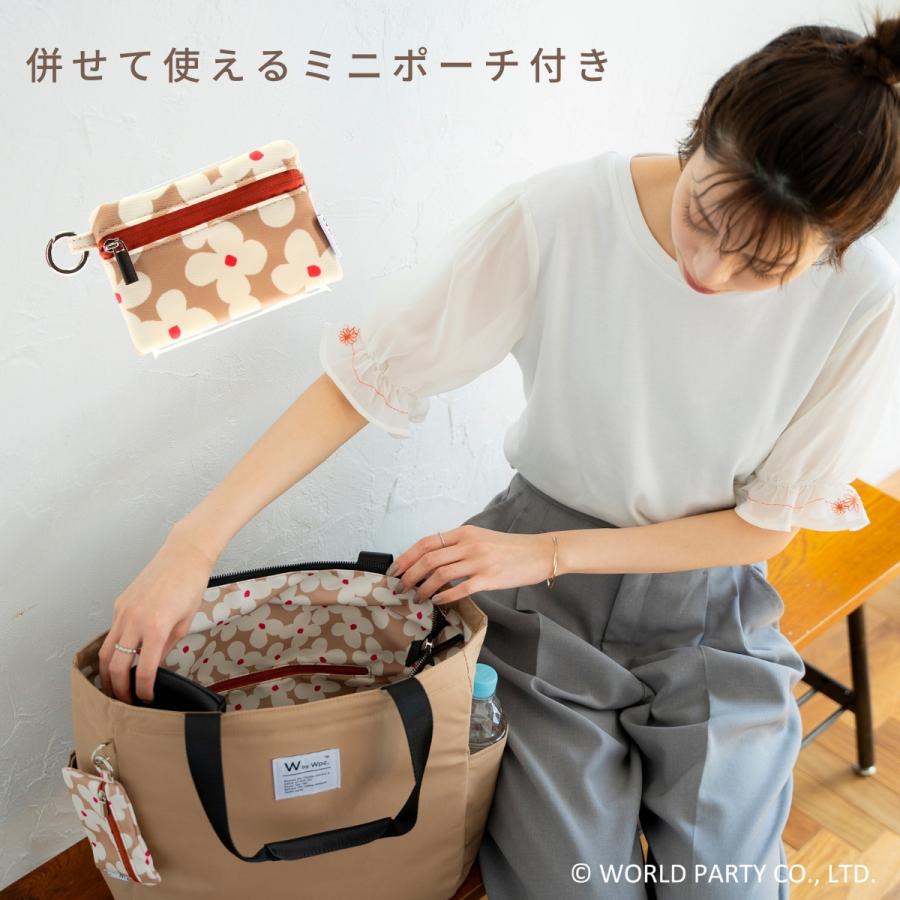 Wpc.Patterns ワールドパーティー ペタル Petale トートバッグ 女性 レディース バッグ バック シンプル 耐水 撥水 軽量 はっ水 撥水加工 31026 | Wpc. | 08
