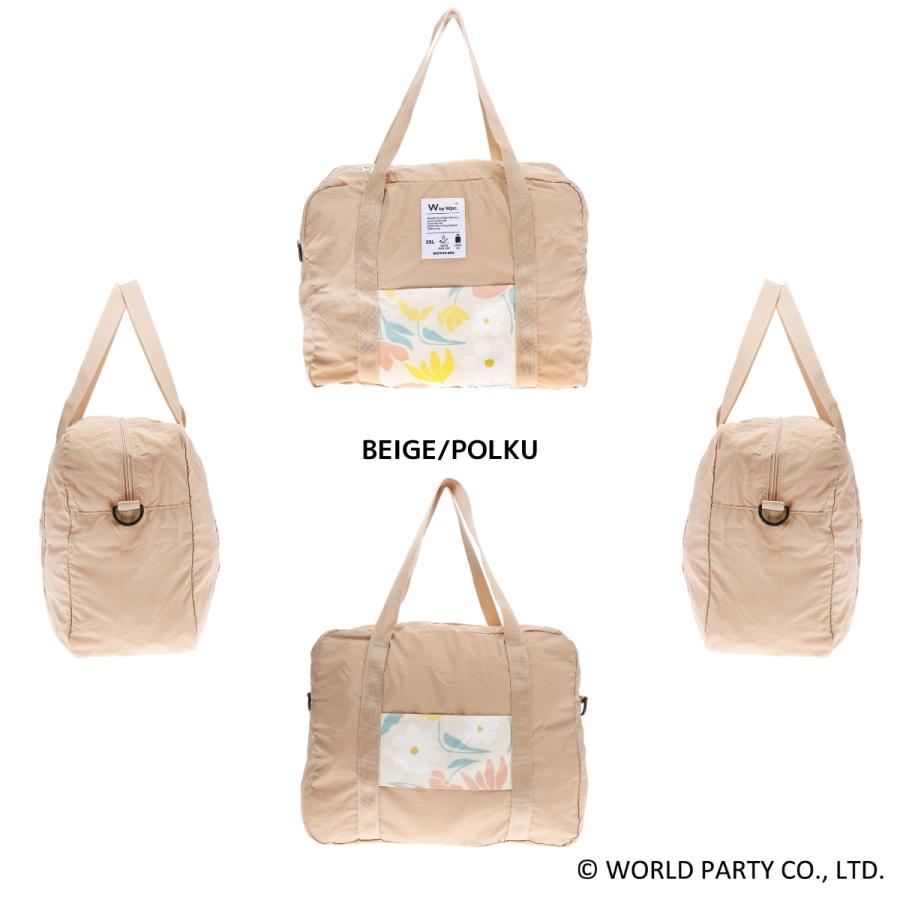 Wpc.Patterns ワールドパーティー グラース Grace パッカブル ボストン 撥水 軽量 はっ水 撥水加工 トラベル 旅行 2WAY キャリーオン 折り畳み コンパクト 31028 | Wpc. | 02