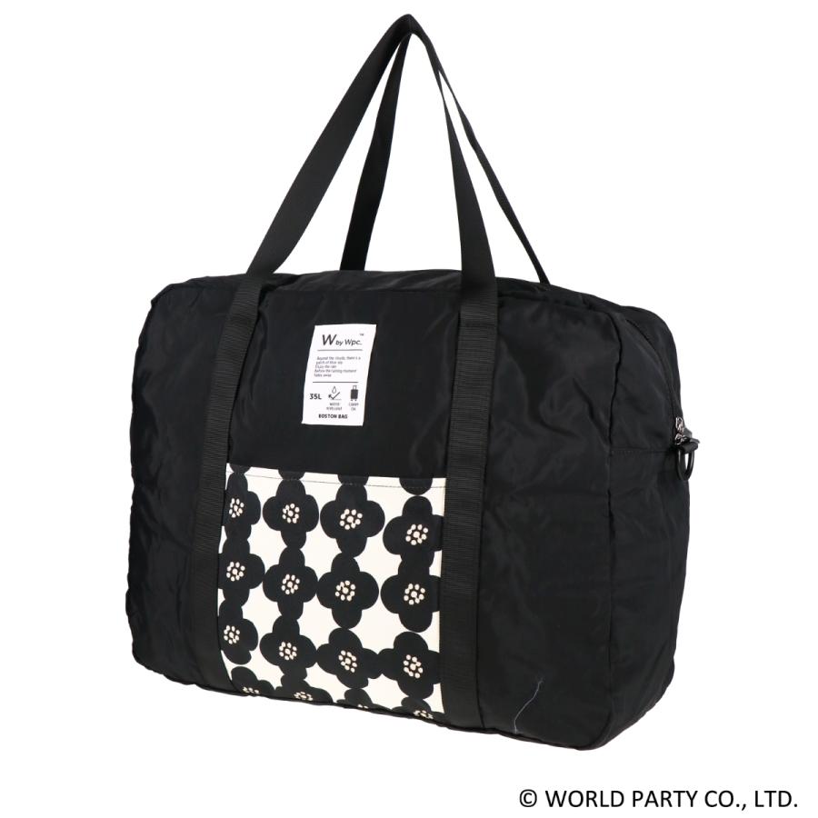 Wpc.Patterns ワールドパーティー グラース Grace パッカブル ボストン 撥水 軽量 はっ水 撥水加工 トラベル 旅行 2WAY 母の日 折り畳み コンパクト 31029 | Wpc. | 12