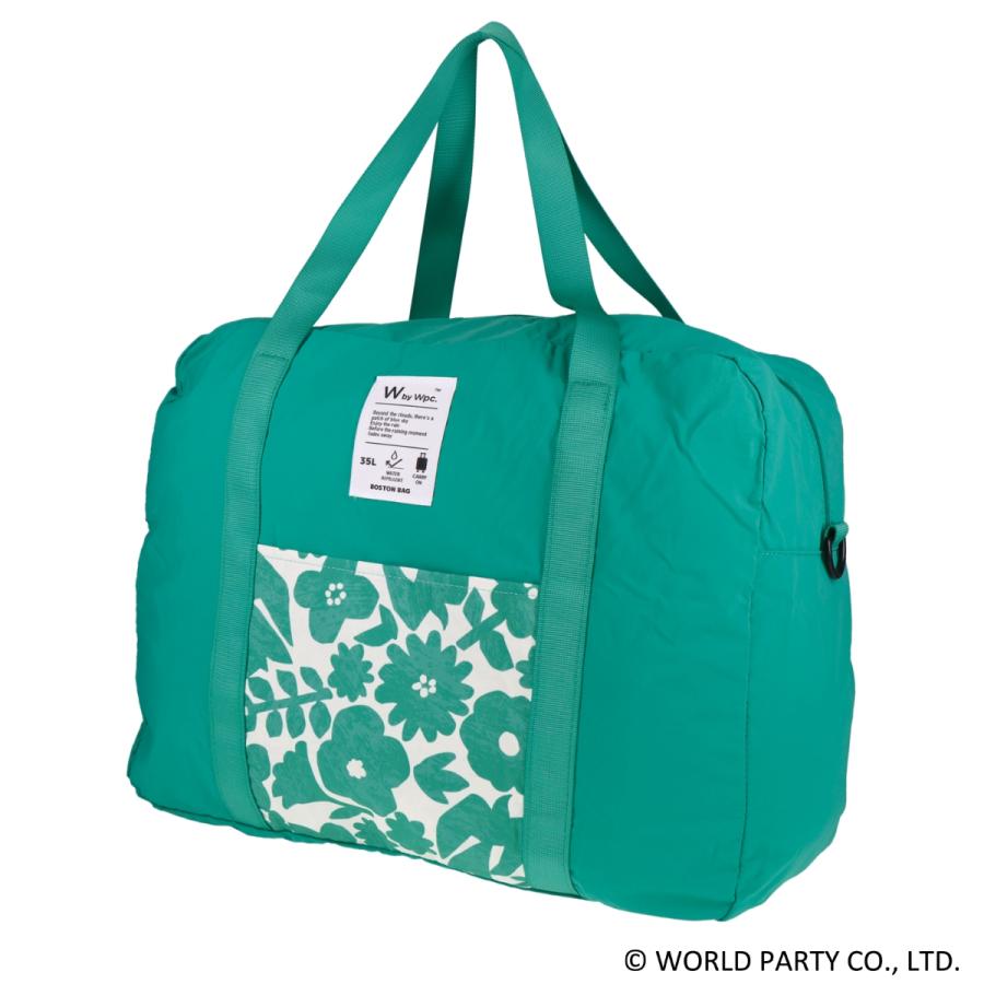 Wpc.Patterns ワールドパーティー グラース Grace パッカブル ボストン 撥水 軽量 はっ水 撥水加工 トラベル 旅行 2WAY 母の日 折り畳み コンパクト 31029 | Wpc. | 15