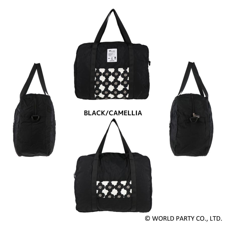 Wpc.Patterns ワールドパーティー グラース Grace パッカブル ボストン 撥水 軽量 はっ水 撥水加工 トラベル 旅行 2WAY 母の日 折り畳み コンパクト 31029 | Wpc. | 01