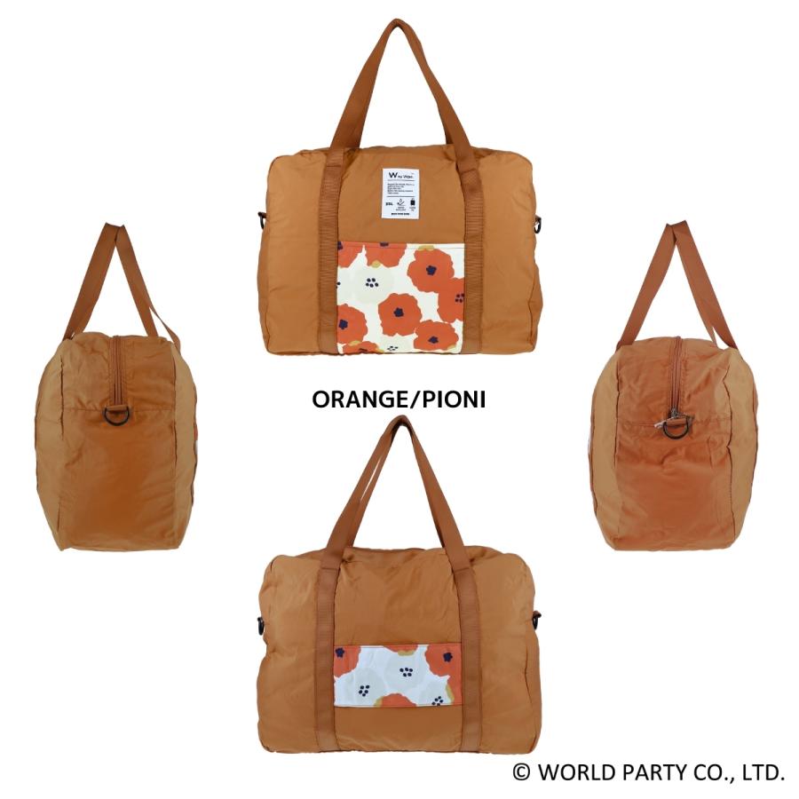 Wpc.Patterns ワールドパーティー グラース Grace パッカブル ボストン 撥水 軽量 はっ水 撥水加工 トラベル 旅行 2WAY 母の日 折り畳み コンパクト 31029 | Wpc. | 03