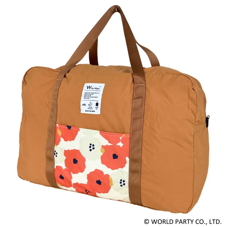 Wpc.Patterns ワールドパーティー グラース Grace パッカブル ボストン 撥水 軽量 はっ水 撥水加工 トラベル 旅行 2WAY 母の日 折り畳み コンパクト 31034 | Wpc. | 15