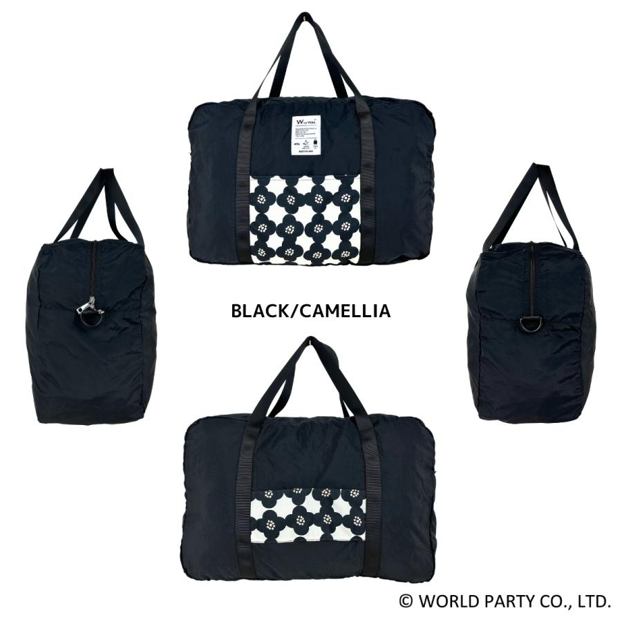 Wpc.Patterns ワールドパーティー グラース Grace パッカブル ボストン 撥水 軽量 はっ水 撥水加工 トラベル 旅行 2WAY 母の日 折り畳み コンパクト 31034 | Wpc. | 01