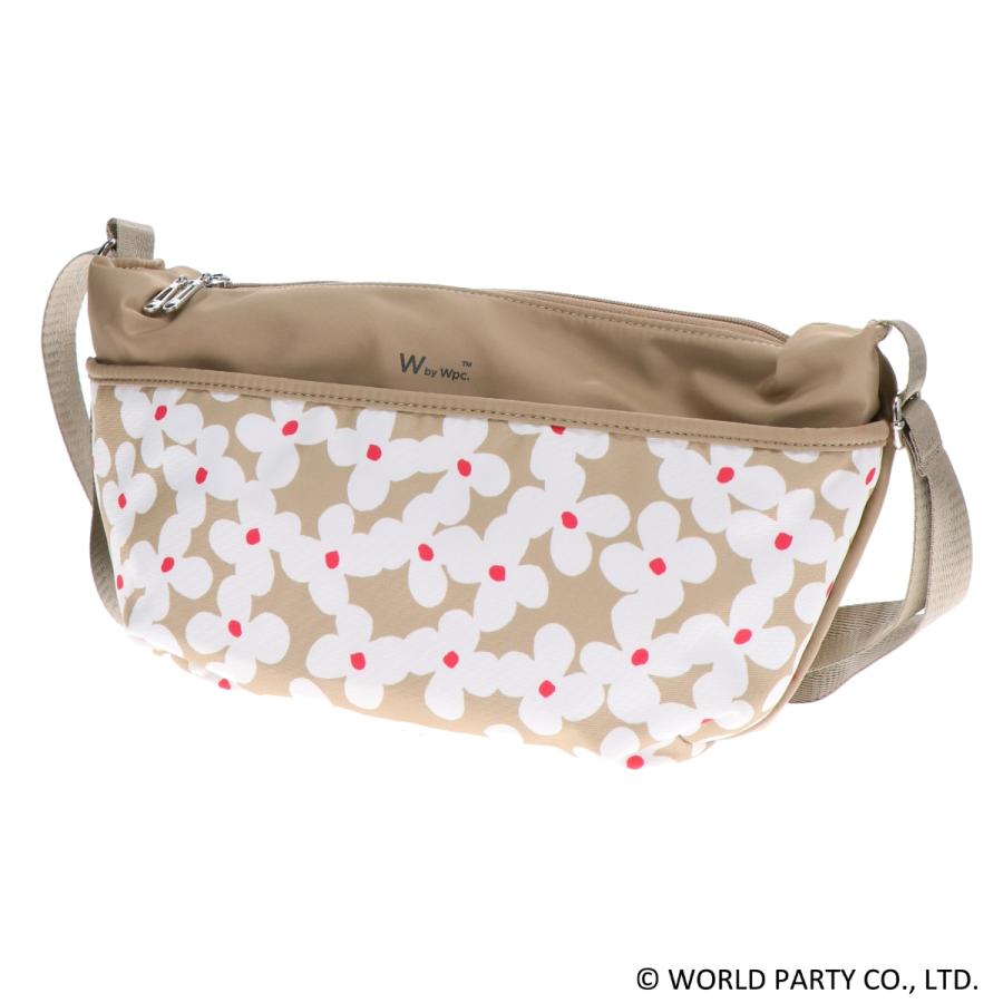 Wpc.Patterns ワールドパーティー グリント GLINT ハーフ ムーン ショルダー ショルダーバッグ 婦人 女性 カバン かばん シンプル はっ水 はっ水加工 撥水 31040 | Wpc. | 12
