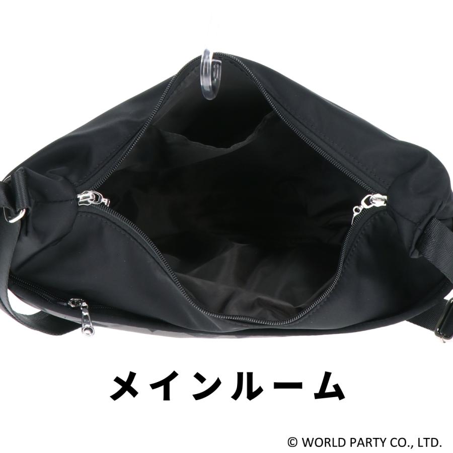 Wpc.Patterns ワールドパーティー グリント GLINT ハーフ ムーン ショルダー ショルダーバッグ 婦人 女性 カバン かばん シンプル はっ水 はっ水加工 撥水 31040 | Wpc. | 06