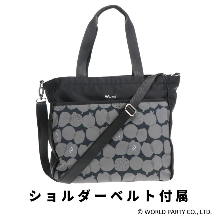 Wpc.Patterns ワールドパーティー グリント GLINT 2WAY トート トートバッグ ショルダーバッグ 婦人 女性 カバン かばん シンプル はっ水 はっ水加工 撥水 31041 | Wpc. | 06