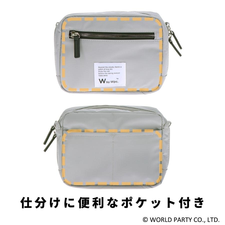 Wpc.Patterns ワールドパーティー ペタル Petale コスメ & ガジェット ポーチ ショルダーバッグ 婦人 女性 母の日 シンプル 耐水 撥水 軽量 はっ水 31046 | Wpc. | 12