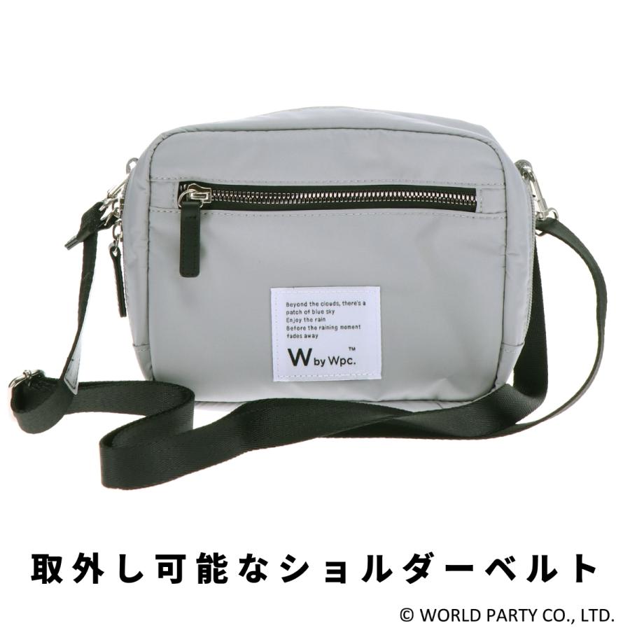 Wpc.Patterns ワールドパーティー ペタル Petale コスメ & ガジェット ポーチ ショルダーバッグ 婦人 女性 母の日 シンプル 耐水 撥水 軽量 はっ水 31046 | Wpc. | 09