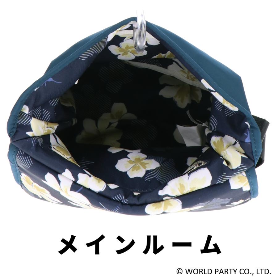 Wpc.Patterns ワールドパーティー ペタル Petale フラップ ショルダー ショルダーバッグ 婦人 女性 レディース 鞄 カバン シンプル 耐水 撥水 軽量 はっ水 31047 | Wpc. | 09