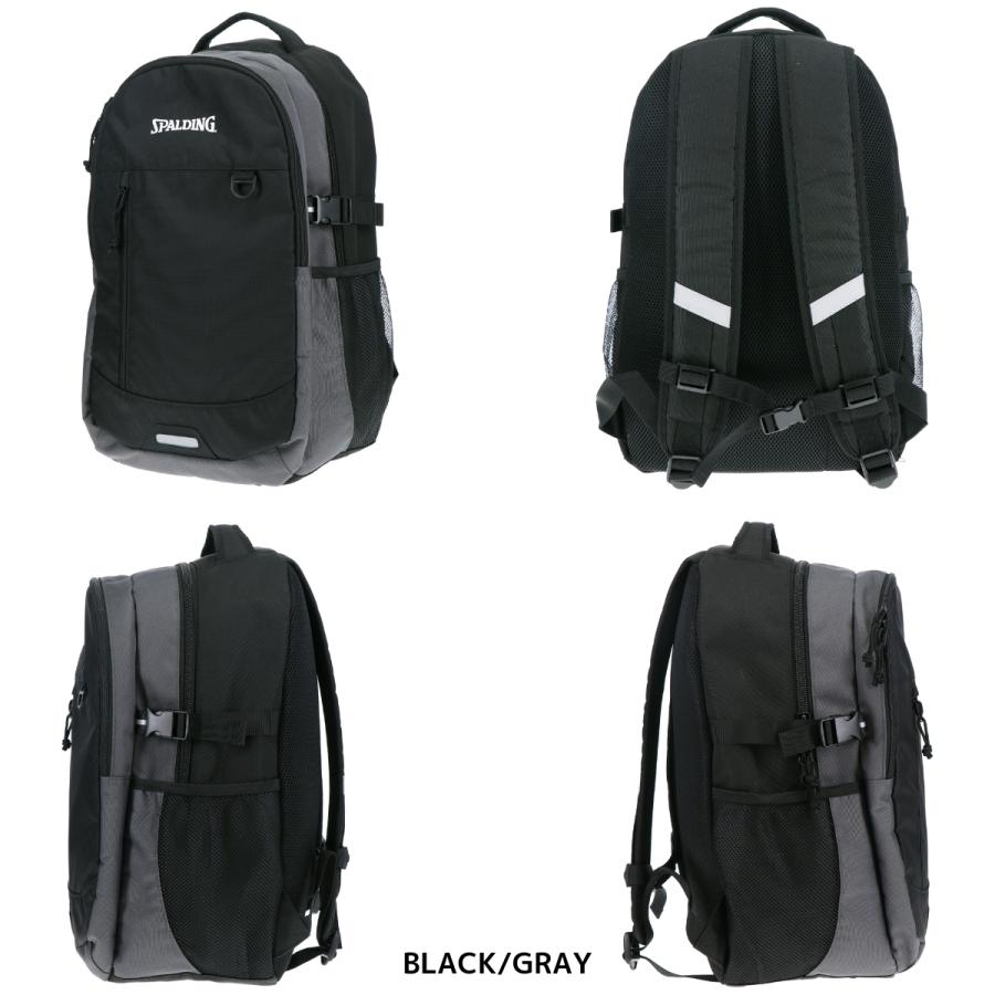 SPALDING スポルディング レインカバー付き リュック バックパック デイパック 35L 大容量 メンズ 通学 通勤 通学リュック 撥水 撥水加工 はっ水 34002 | SPALDING | 02