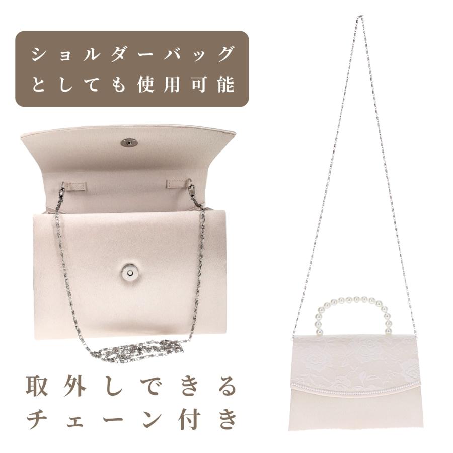 ジャスミン レース パール バッグ ハンドバッグ パーティーバッグ ショルダーバッグ 2WAY 婦人 女性 入学式 卒業式 結婚式 七五三 発表会 お呼ばれ 誕生日 41012 |  | 07