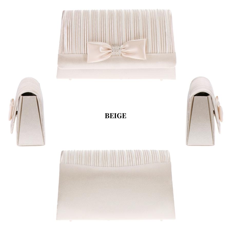 ジャスミン リボン バッグ クラッチバッグ パーティーバッグ ショルダーバッグ 2WAY 婦人 女性 入学式 卒業式 結婚式 七五三 発表会 お呼ばれ 誕生日 41013 |  | 02