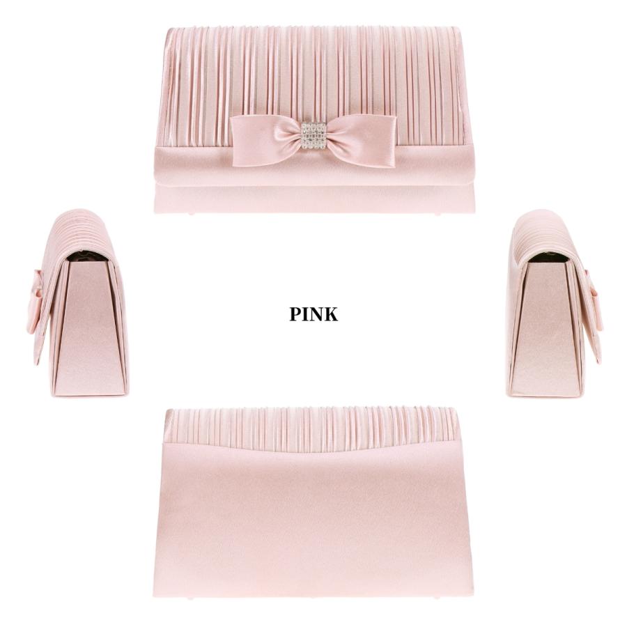 ジャスミン リボン バッグ クラッチバッグ パーティーバッグ ショルダーバッグ 2WAY 婦人 女性 入学式 卒業式 結婚式 七五三 発表会 お呼ばれ 誕生日 41013 |  | 03