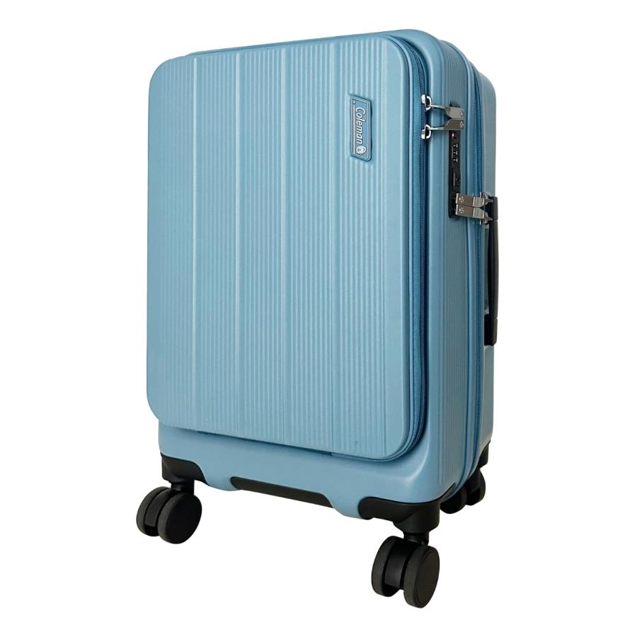 【もれなくColemanカバープレゼント】正規代理店 コールマン Coleman キャリーケース S 37L キャリーバッグ スーツケース  バッグ フロントオープン 軽量 60005 | Coleman | 13