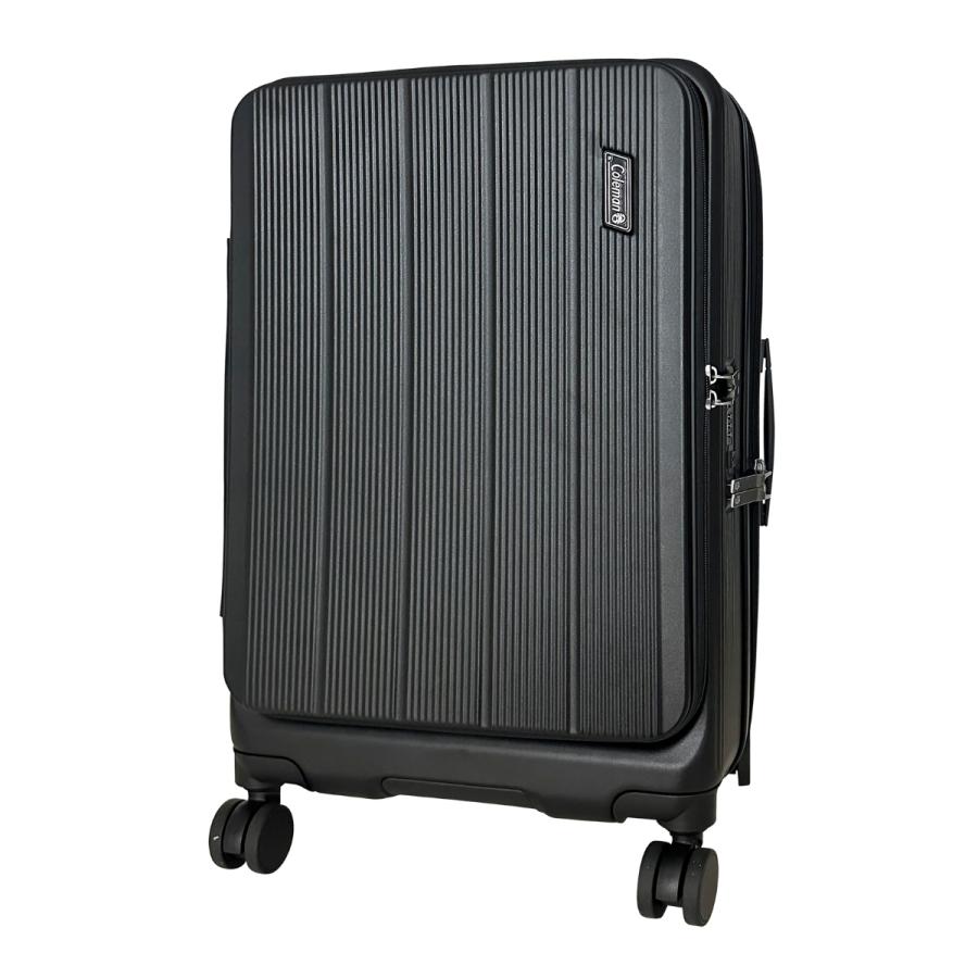 【もれなくColemanカバープレゼント】正規代理店 コールマン Coleman キャリーケース S 60L キャリーバッグ スーツケース  バッグ フロントオープン 軽量 60006 | Coleman | 13