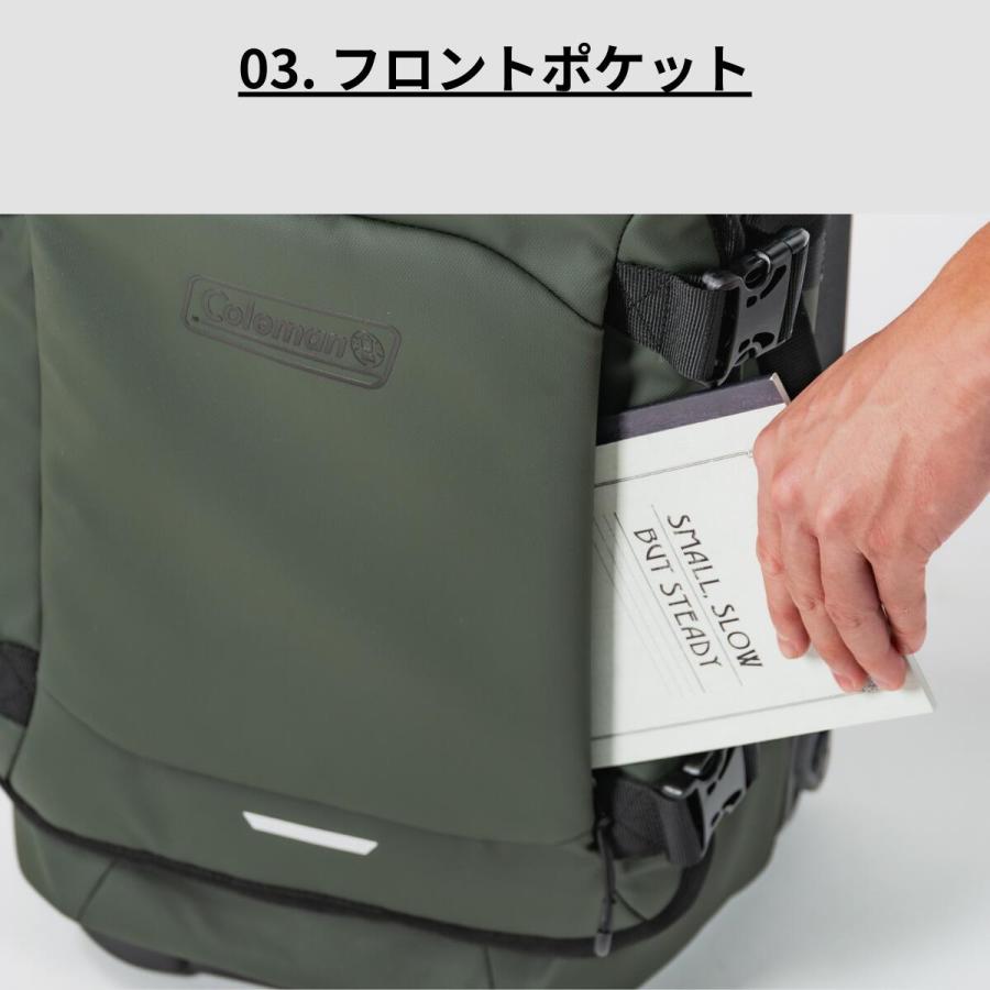 【正式ライセンス品】コールマン Coleman ハイブリッドキャリー S キャリーケース 40L 1泊2日 2泊3日 大容量 旅行 ボストンバッグ  修学旅行  60010 | Coleman | 06