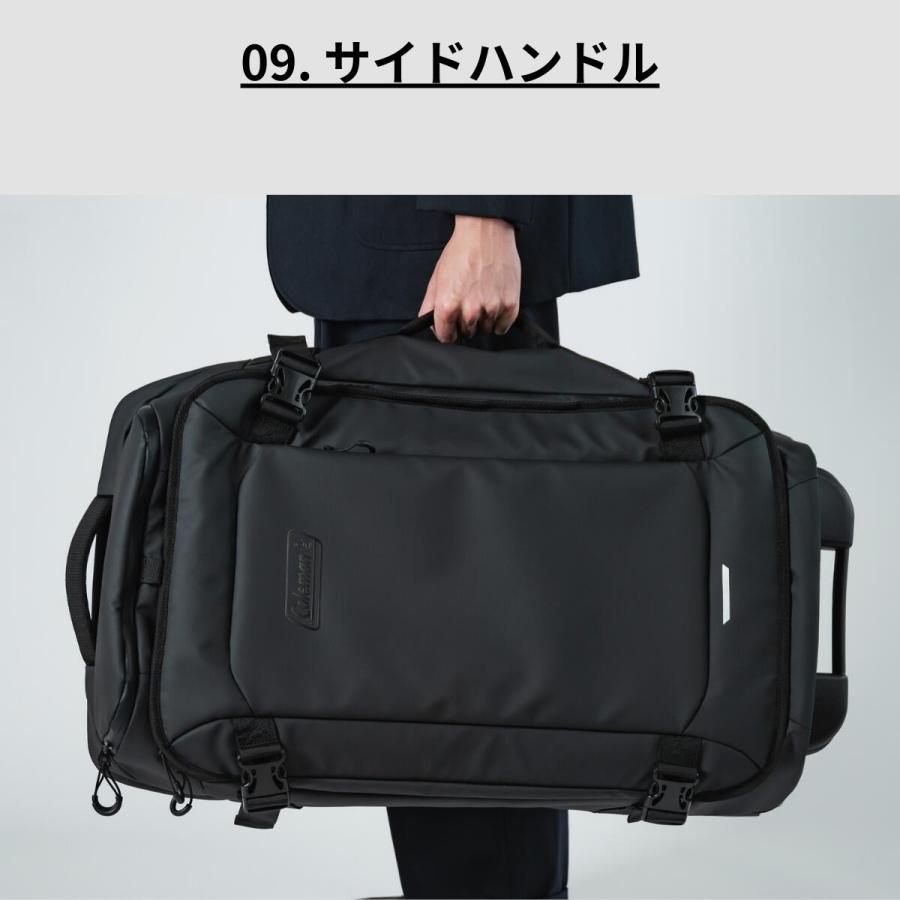 【正式ライセンス品】コールマン Coleman ハイブリッドキャリー L キャリーケース 80L 4泊5日 5泊6日 大容量 旅行 ボストンバッグ 修学旅行 出張 60011 | Coleman | 12