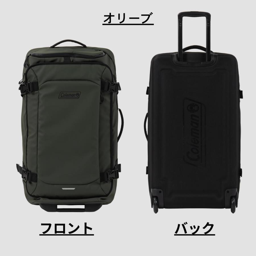 【正式ライセンス品】コールマン Coleman ハイブリッドキャリー L キャリーケース 80L 4泊5日 5泊6日 大容量 旅行 ボストンバッグ 修学旅行 出張 60011 | Coleman | 03