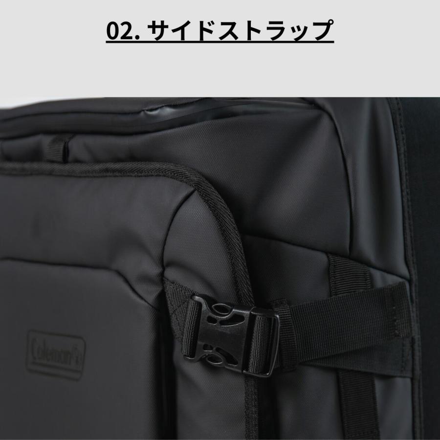 【正式ライセンス品】コールマン Coleman ハイブリッドキャリー L キャリーケース 80L 4泊5日 5泊6日 大容量 旅行 ボストンバッグ 修学旅行 出張 60011 | Coleman | 05