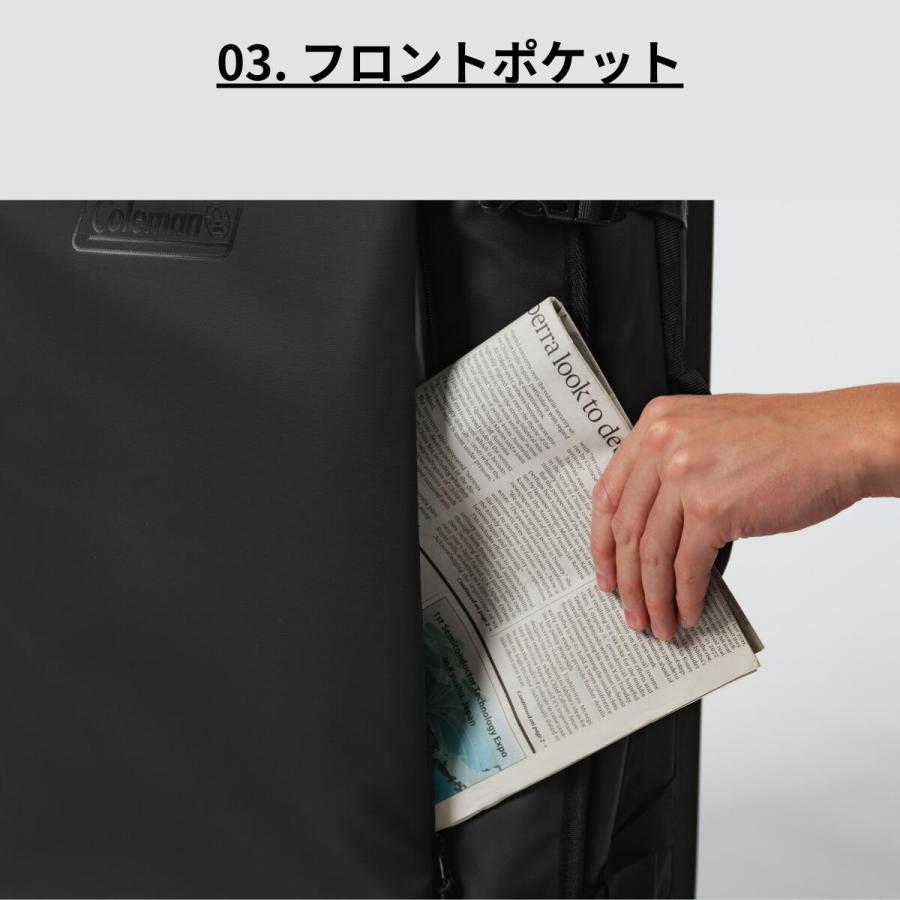【正式ライセンス品】コールマン Coleman ハイブリッドキャリー L キャリーケース 80L 4泊5日 5泊6日 大容量 旅行 ボストンバッグ 修学旅行 出張 60011 | Coleman | 06