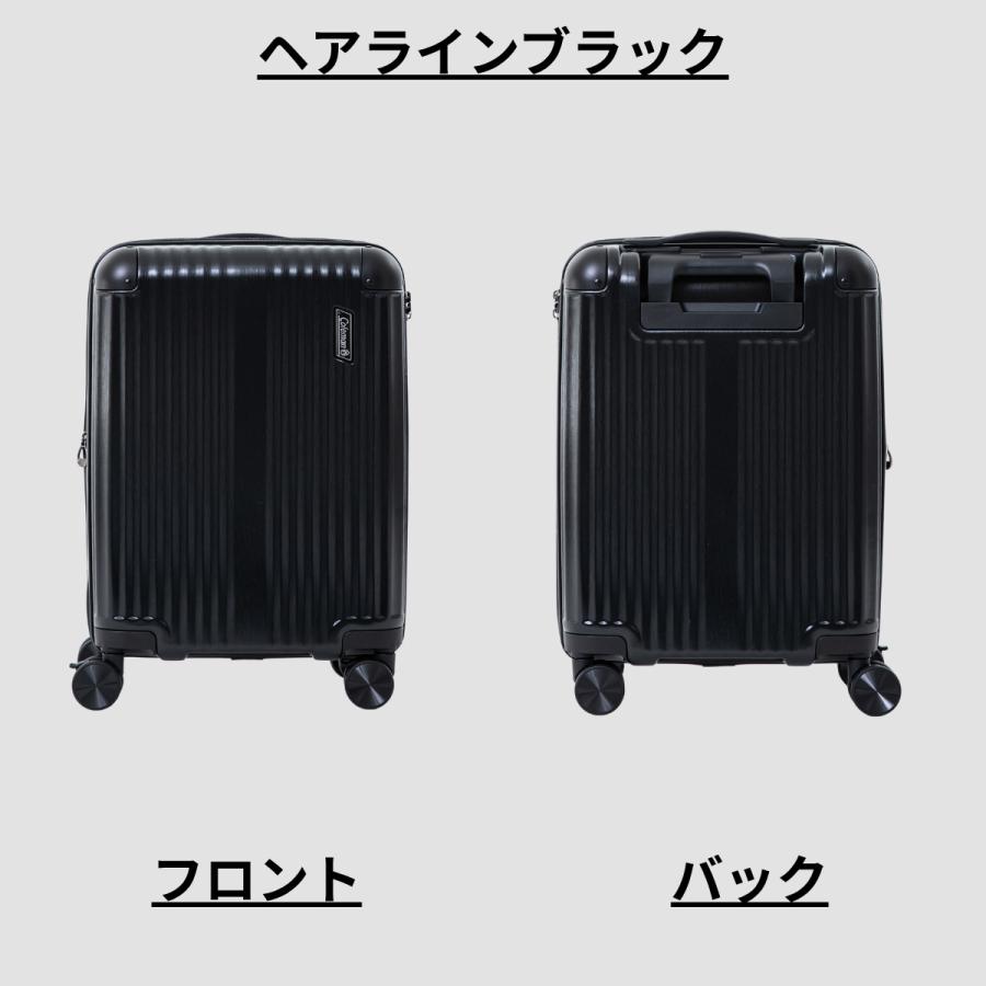 【もれなくColemanカバープレゼント】【正式ライセンス品】 コールマン Coleman スーツケース キャリーケース Sサイズ 旅行 軽量 機内持ち込み 38L 60014 | Coleman | 01
