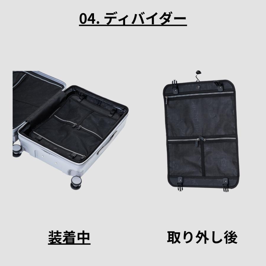 【もれなくColemanカバープレゼント】【正式ライセンス品】 コールマン Coleman スーツケース キャリーケース Mサイズ 旅行 軽量 キャスター 60L 60015 | Coleman | 07