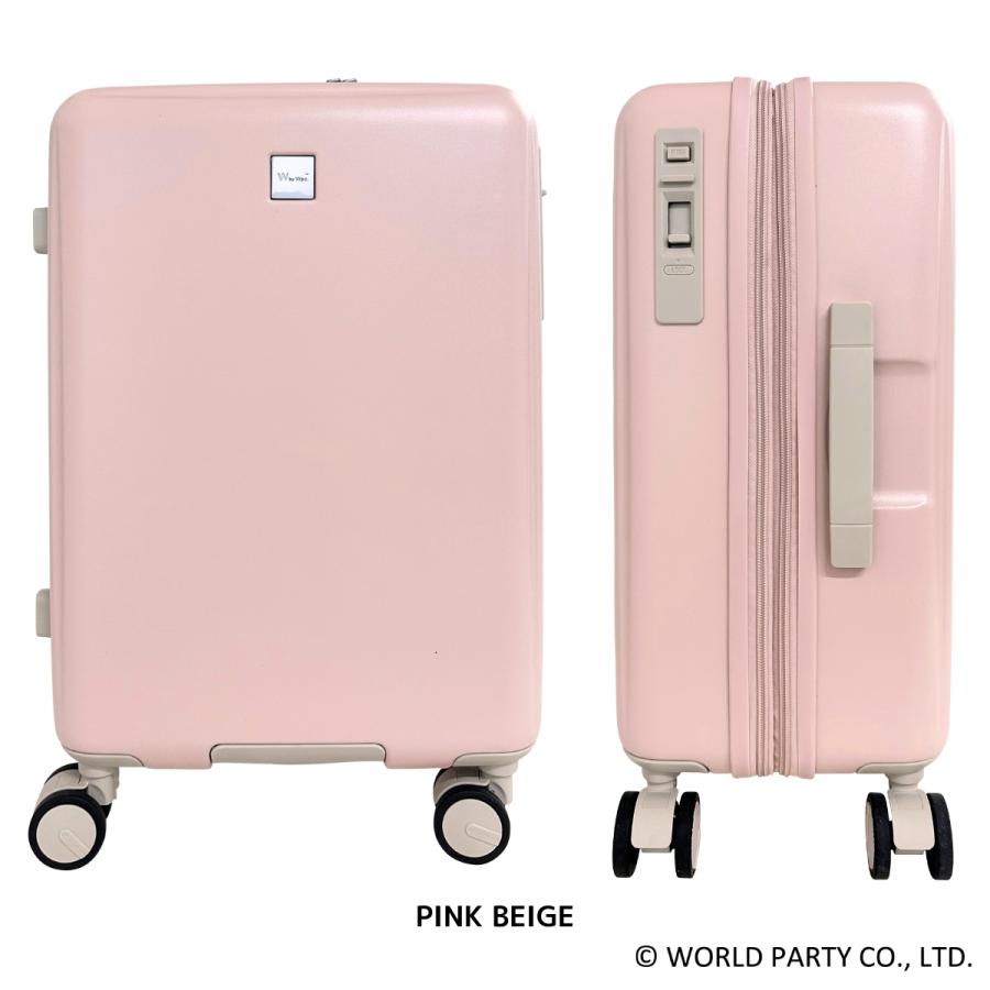 Wpc.Patterns ワールドパーティー シンシア Sincere 拡張 キャリーケース S スーツケース 軽量 女性 高校生 出張 旅行 トラベル 1泊2日 2泊3日 69000 | Wpc. | 04