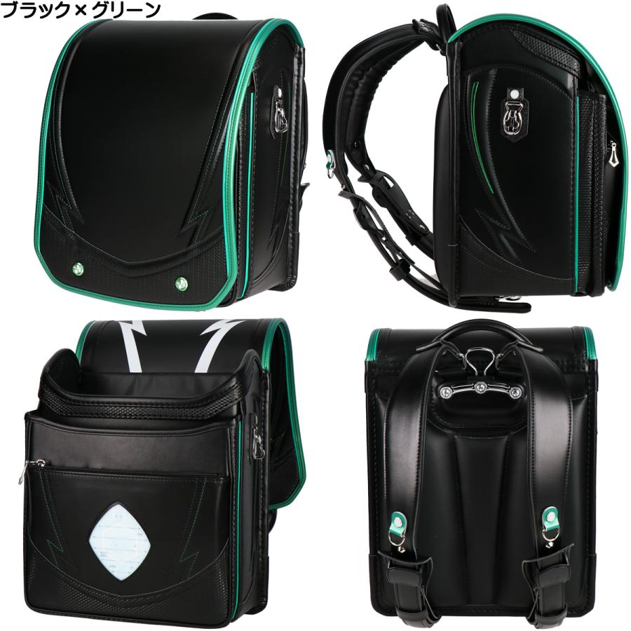 ランドセル ハネッセル BOY シャイニースパーク A4フラットファイル収納対応 6年保証 ランドセルカバー 360度反射 男の子 大容量 軽量 日本製 91015 | ハネッセル | 01