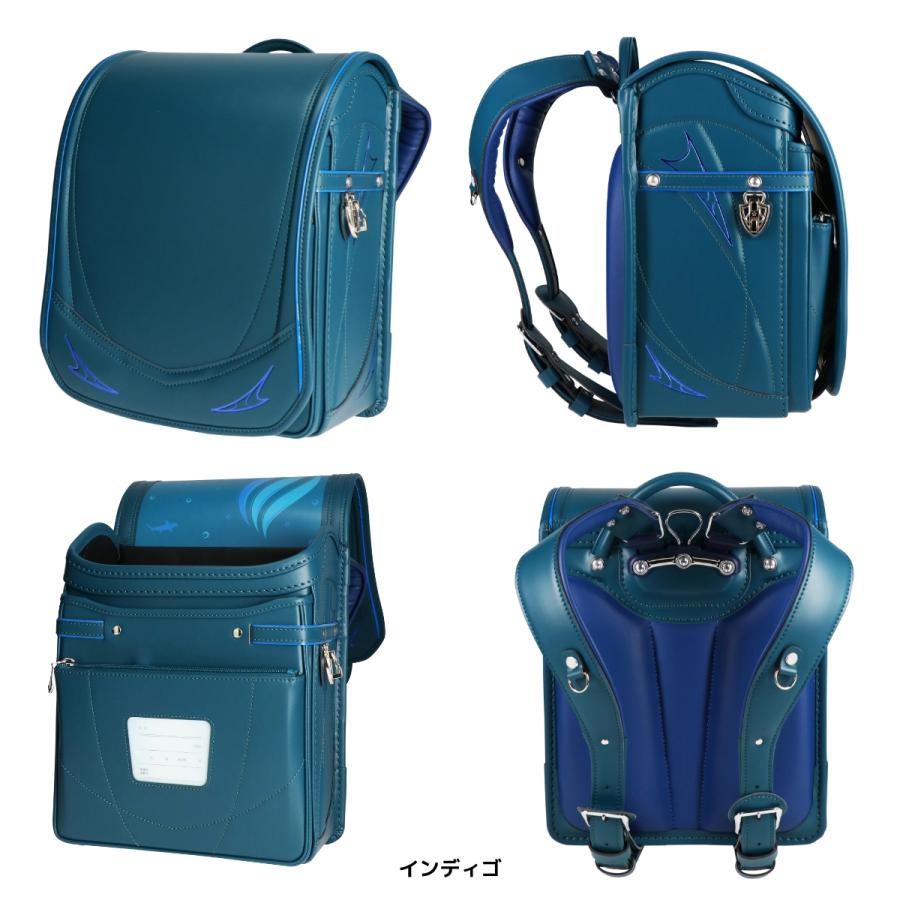 ハネッセル ランドセル BOY シャークエッジ 2024 A4フラットファイル