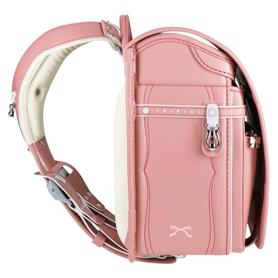 ランドセル ハネッセル GIRL ベーシック A4フラットファイル対応 ラチェットアジャスター カバー付き 大容量 軽い 軽量 360度反射 女の子 6年保証 |  | 13