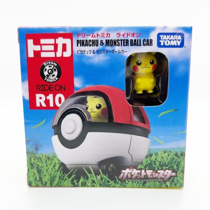 【中古】「非常に良い」トミカ ドリームトミカ ライドオンR10 ピカチュウ&モンスターボールカー タカラトミー（TAKARA TOMY） 【廃番モデル】ドリームトミカ