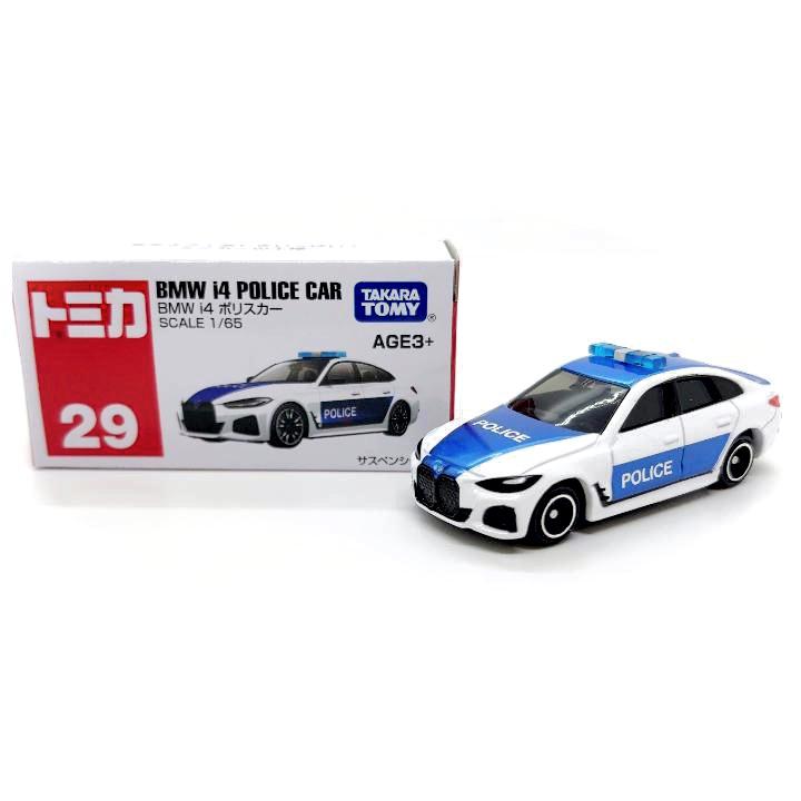 トミカ アジア限定トミカ 29 BMW i4 ポリスカー 海外限定トミカ 日本未